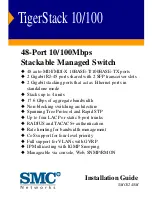 Preview for 1 page of SMC Networks 8724M INT Installation Manual