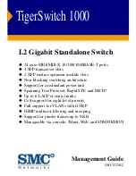 Preview for 1 page of SMC Networks 8728L2 - annexe 1 Management Manual