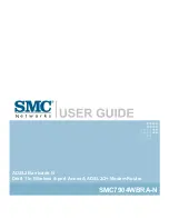 SMC Networks ADSL2 Barricade N Pro SMC7904WBRA-N User Manual preview