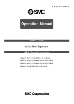 Preview for 1 page of SMC Networks AFD20 D Series Operation Manual