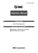 SMC Networks AMD50 Series Operation Manual preview