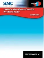 SMC Networks Barricade g SMC2804WBR V.2 User Manual preview