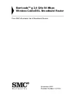 Preview for 2 page of SMC Networks Barricade g SMC2804WBR V.2 User Manual