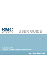 SMC Networks BARRICADE N SMCWBR14SN5V2 User Manual preview