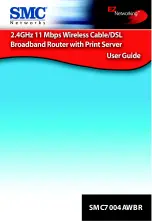 SMC Networks Barricade SMC7004AWBR User Manual preview