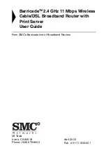 Preview for 3 page of SMC Networks Barricade SMC7004AWBR User Manual