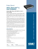 Preview for 1 page of SMC Networks Barricade SMC7204BRA Datasheet