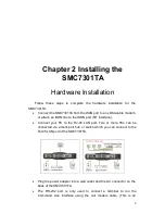 Предварительный просмотр 9 страницы SMC Networks BARRICADE SMC7301TA User Manual