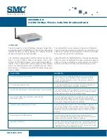 SMC Networks Barricade SMCWBR14-G Specifications preview