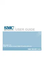 SMC Networks Barricade SMCWGBR14-N User Manual предпросмотр