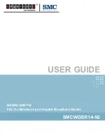 SMC Networks BARRICADETM SMCWGBR14-N2 User Manual предпросмотр