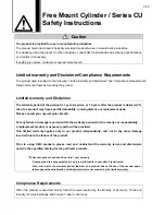 Preview for 4 page of SMC Networks C(D)U Series Operation Manual