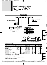 Preview for 6 page of SMC Networks CYP Series Technical Data Manual