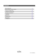 Preview for 2 page of SMC Networks D-M9 E Series Operation Manual