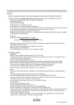 Preview for 6 page of SMC Networks D-M9 Series Operation Manual