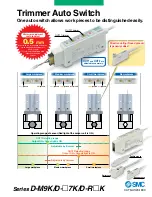 Preview for 1 page of SMC Networks D-M9K/D-7K/D-RK Series Manual