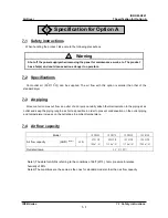 Preview for 36 page of SMC Networks DFB37E-23 Operation Manual