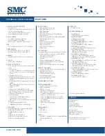 Предварительный просмотр 2 страницы SMC Networks Edge-core ES4710BD Specification Sheet