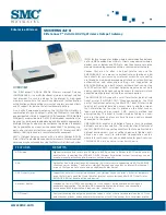 SMC Networks EliteConnect SMCWHSG44-G Specifications preview