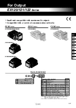 Предварительный просмотр 1 страницы SMC Networks EX120-SCM1 Manual