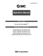 SMC Networks EX120-SDN1-X2 Operation Manual предпросмотр