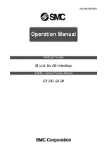 Preview for 1 page of SMC Networks EX250-SAS Series Operation Manual