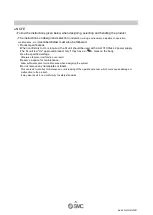 Preview for 6 page of SMC Networks EX260-SEN2-X205 Operation Manual