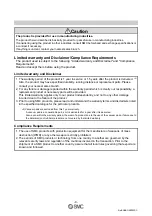 Preview for 5 page of SMC Networks EX510-DXB1 Operation Manual