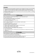 Preview for 6 page of SMC Networks EX510-DXB1 Operation Manual