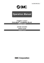 SMC Networks EX600-ED Series Operation Manual предпросмотр