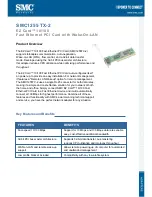 SMC Networks EZ Card SMC1255TX-2 Product Overview preview