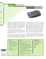 Preview for 1 page of SMC Networks EZ Connect 2.4GHz 54Mbps Wireless Cable Modem Gateway SMC8013WG-G Specification