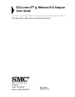 Preview for 3 page of SMC Networks EZ Connect g SMCWPCI-G User Manual