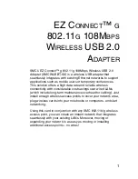 Preview for 13 page of SMC Networks EZ Connect g SMCWUSBT-G2 User Manual