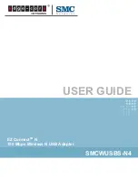 Preview for 1 page of SMC Networks EZ Connect N SMCWUSBS-N4 User Manual