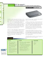 SMC Networks EZ Connect SMC8004CM Specifications preview
