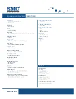 Preview for 2 page of SMC Networks EZ Connect SMCBT-EDR Specifications