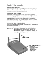 Preview for 4 page of SMC Networks EZ Connect Turbo SMC2455W (Spanish) Manual Del Usuario