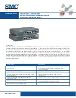 Preview for 1 page of SMC Networks EZ Connect Technical Specifications