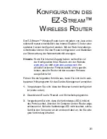 Предварительный просмотр 34 страницы SMC Networks EZ-Stream SMC2304WBRA-AG (German) Benutzerhandbuch