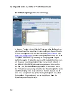 Предварительный просмотр 87 страницы SMC Networks EZ-Stream SMC2304WBRA-AG (German) Benutzerhandbuch