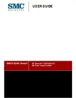 SMC Networks EZ Switch SMCGS24C-Smart User Manual preview