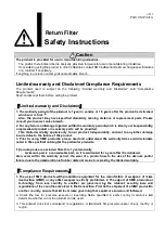 Preview for 4 page of SMC Networks FH100 Series Operation Manual