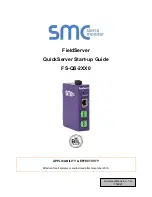 Preview for 1 page of SMC Networks FieldServer FS-QS-2XX0 Quickserver Start-Up Manual