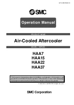 Preview for 1 page of SMC Networks HAA15 Series Operation Manual