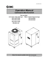 Preview for 1 page of SMC Networks HRL100-A*-20 Series Operation Manual