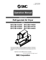 SMC Networks IDF370D-9-220V Operation Manual preview