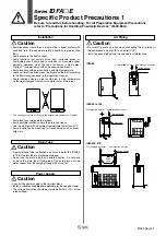 Preview for 15 page of SMC Networks IDFA E Series Manual