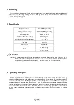 Preview for 5 page of SMC Networks IL201 Series Operation Manual