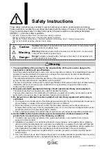 Preview for 3 page of SMC Networks ISE10 Series Operation Manual